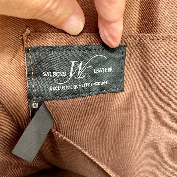 Wilson’s Vintage Brown Leather Briefcase - Picture 9 of 16